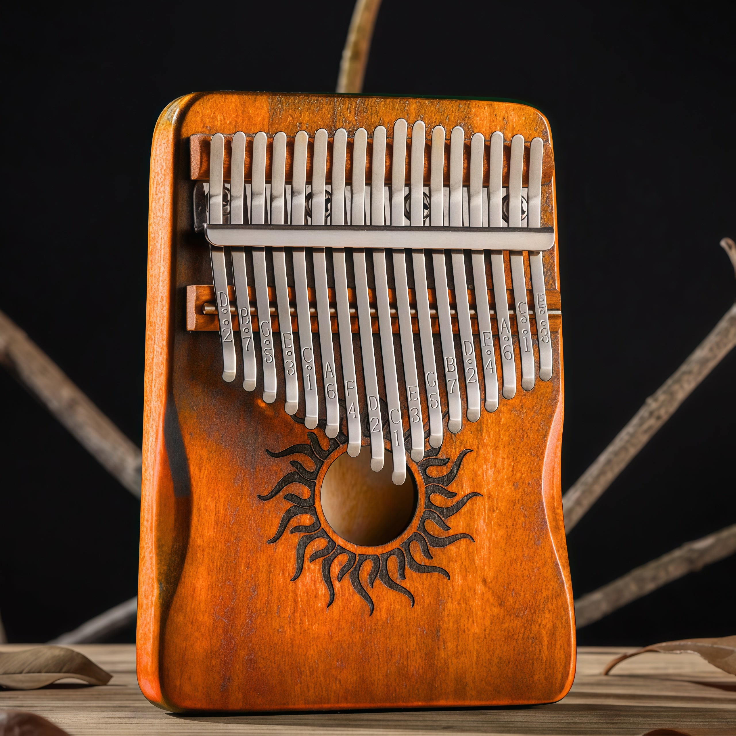 RAIJIN 雷 - Kalimba del rayo